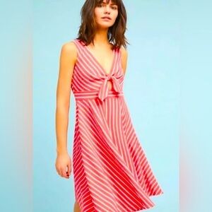 Anthropologie Hutch April Keyhole Tie Knot Dress